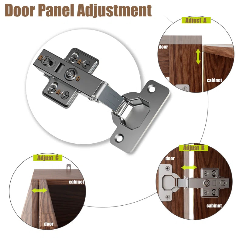 Brown 47.2 Inch Sideboard Buffet Cabinet With Storage-3