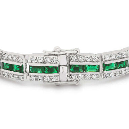 Emerald Tennis Bracelet-0