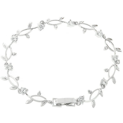 Nathan's Vine Cubic Zirconia Bracelet-2