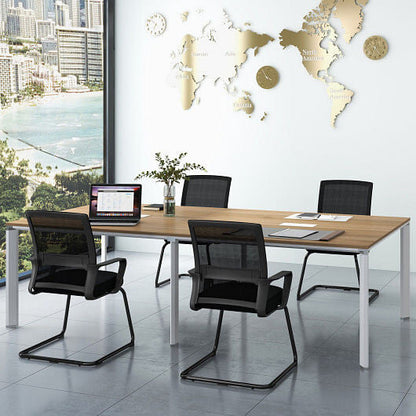 Office Guest Chair with Lumbar Support for Waiting Room-2 Pieces