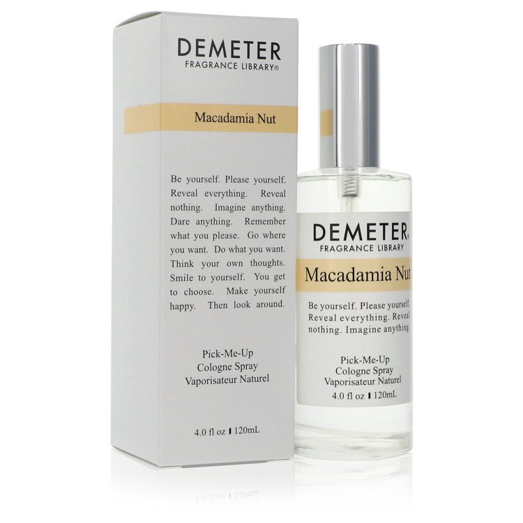 Demeter Macadamia Nut by Demeter - Cologne Spray (Unisex) 4 oz