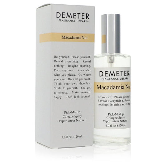 Demeter Macadamia Nut by Demeter - Cologne Spray (Unisex) 4 oz