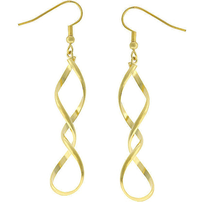 Golden Twist Earrings