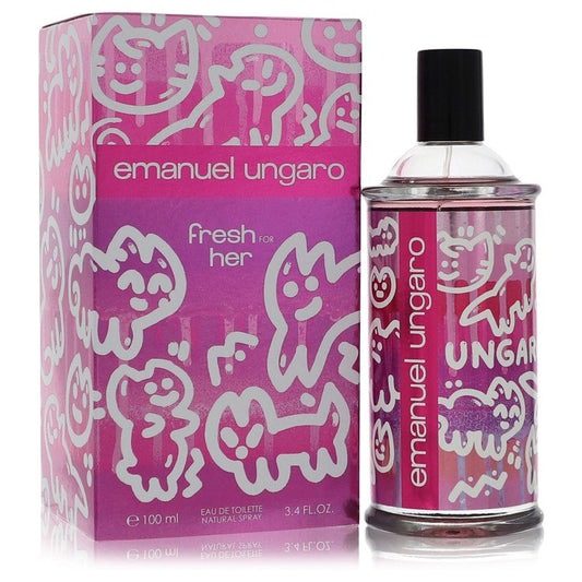 Emanuel Ungaro Fresh For Her by Ungaro - Eau De Toilette Spray 3.4 oz