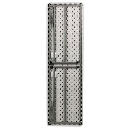 White Top Commercial Grade 60-inch Folding Table - Holds up to 330 lbs-0