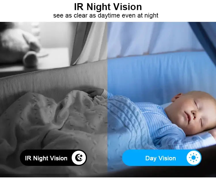 Baby Monitoring Camera 2.4GHz Infrared Night Vision