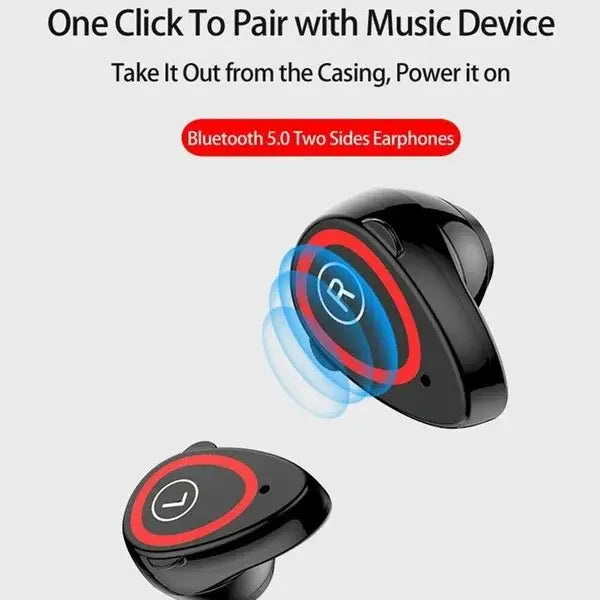 M1 Smartwatch 2in1 Bt Earphone Hate Rate Blood Pressure Monitor