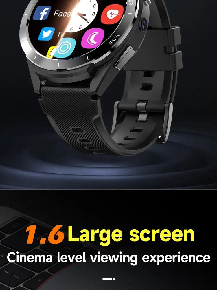 Smartwatch 1.6 Inch Touch Screen Z40 With Large Memory TWS Wifi Gps Cameras