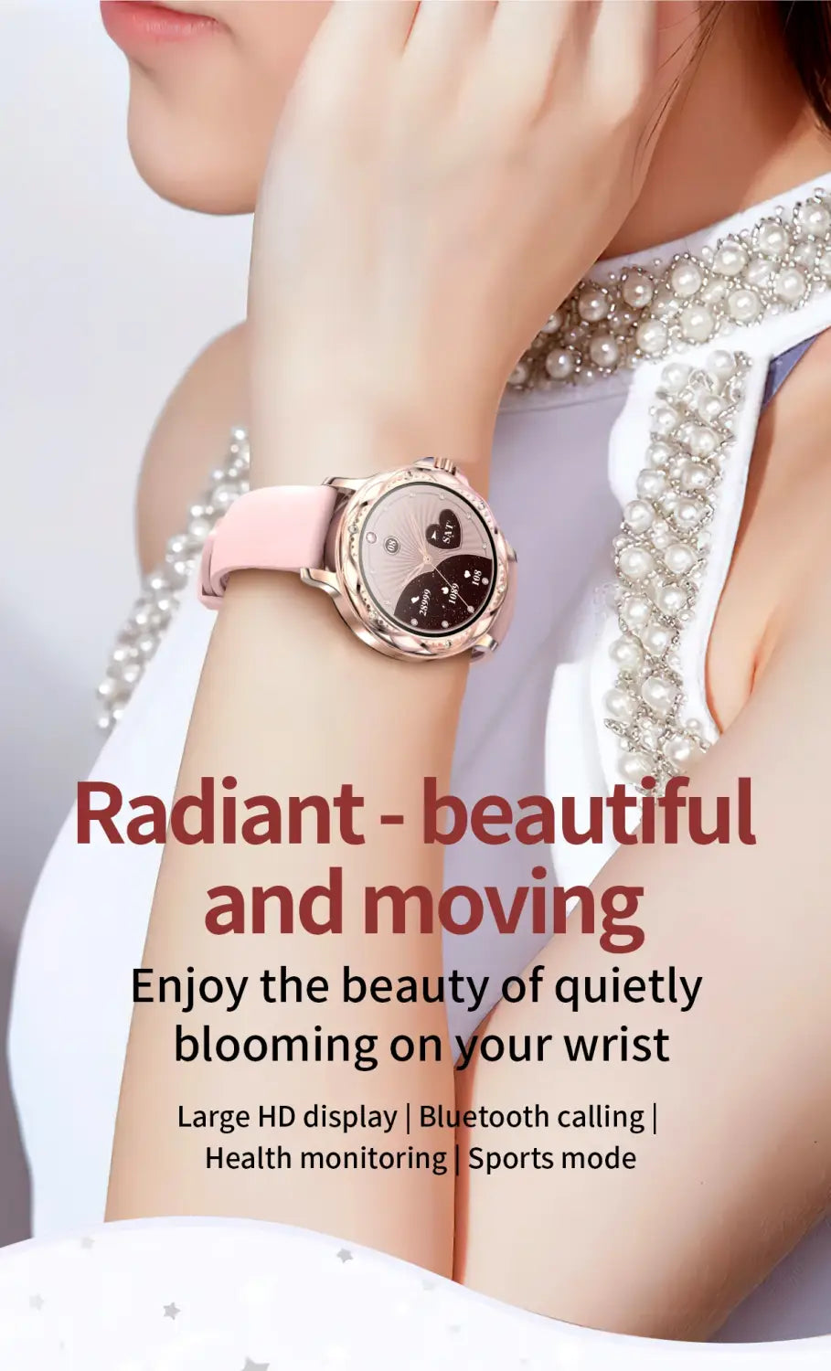 Diamond Smartwatch High Quality With Bracelet Set