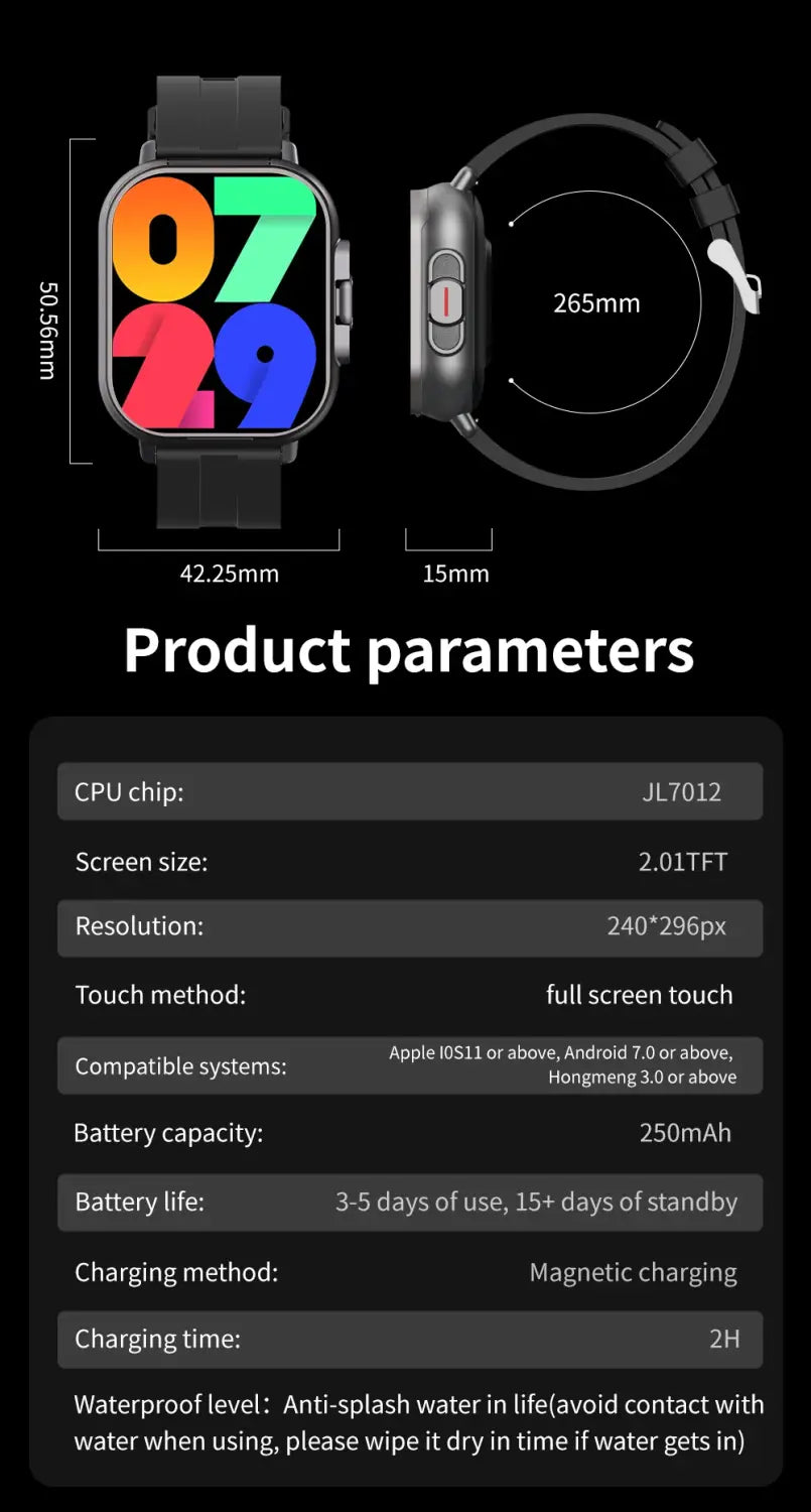 2024 new design Open-cover Smartwatch D8E BT Call Smartwatch with earbuds 2 in 1 headphones TWS NFC Fashion smartwatch