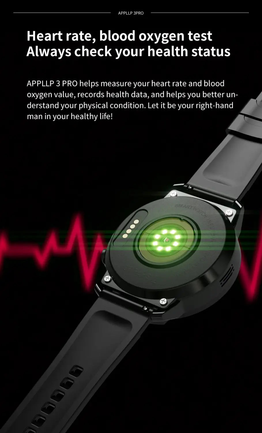 LOKMAT Android 8.1 system 4G LTE 3 Pro 4G smart watches