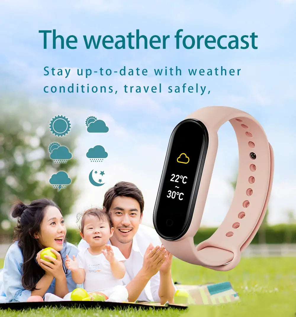 Smartwatch Bracelet Fitness Wristband Wearable Devices