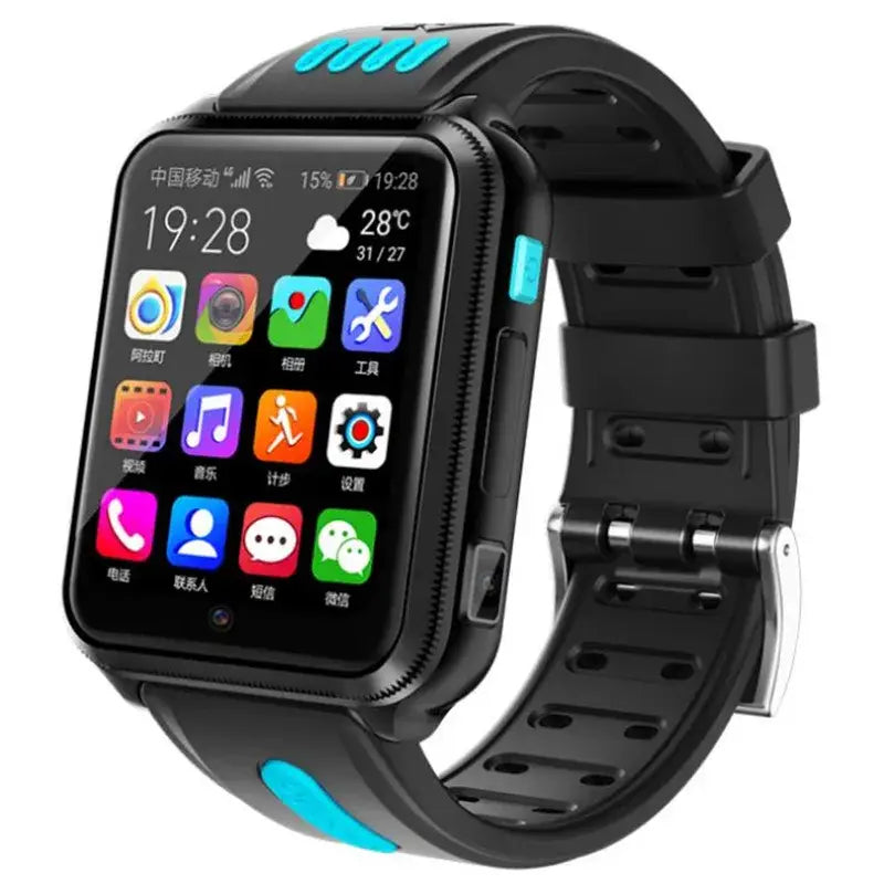 Smartwatch Android 4G GPS Location SIM Card Anti-lost Student kids watch