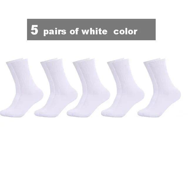 Harajuku Happy Organic Cotton Men Compression Socks Gift