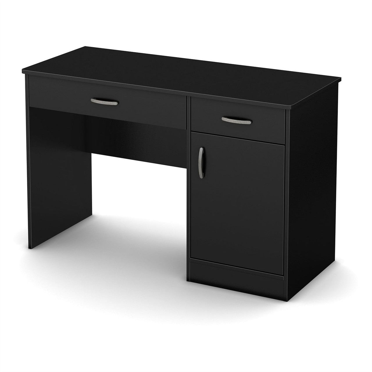 Home Office Work Desk in Black Finish-0