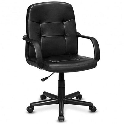 Ergonomic Office Chair with 360-degree Wheels-5