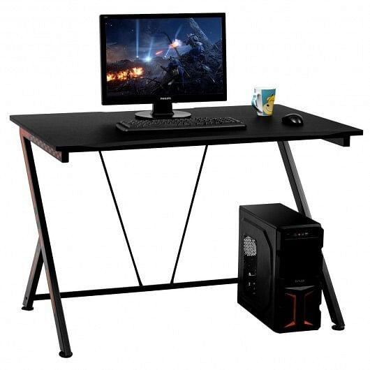 Home Office Modern Ergonomic Study Computer Desk for Small Space-3
