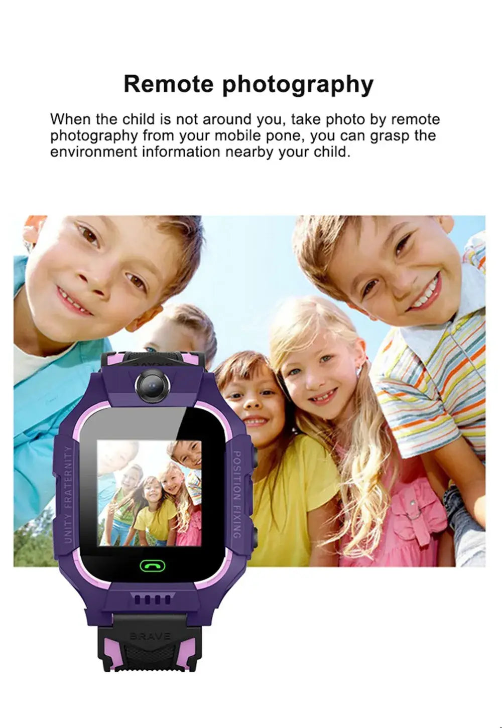 Kids Smart Watch Q19 Location SoS Camera two-way communication Kids Toy