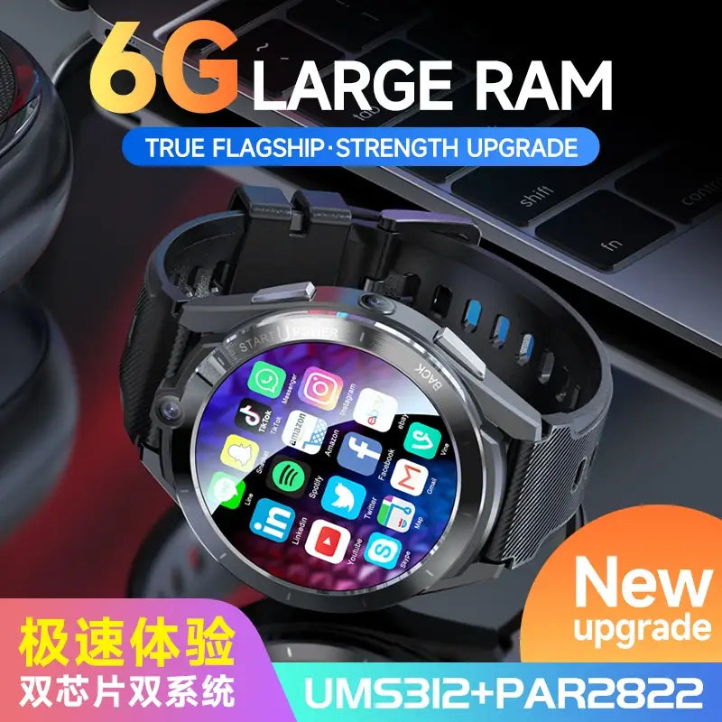 Smartwatch 1.6 Inch Touch Screen Z40 With Large Memory TWS Wifi Gps Cameras