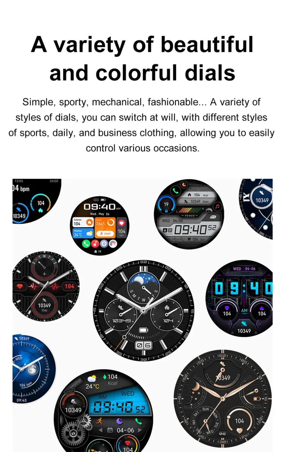 For Huawei Xiaomi NFC Smart Watch Men GT3 Pro AMOLED 390*390 HD Screen Heart Rate Bluetooth Call IP68 Waterproof SmartWatch 2023 10