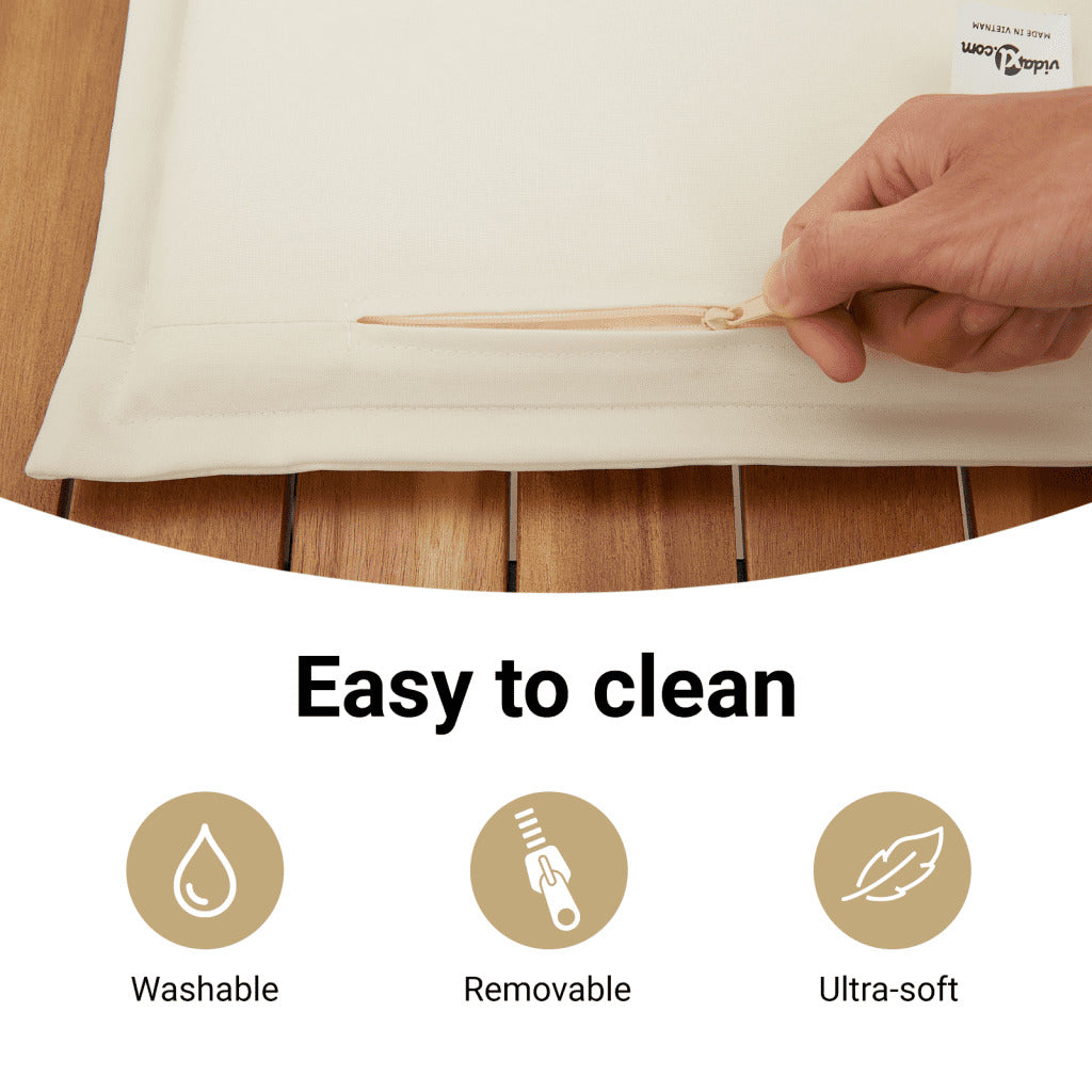 vidaXL 5 Piece Patio Dining Set with Cushions Black Poly Rattan-1