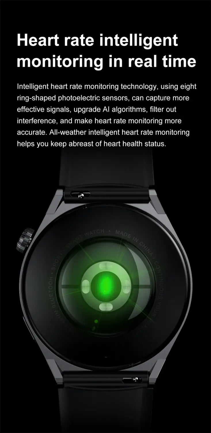For Huawei Xiaomi NFC Smart Watch Men GT3 Pro AMOLED 390*390 HD Screen Heart Rate Bluetooth Call IP68 Waterproof SmartWatch 2023 18