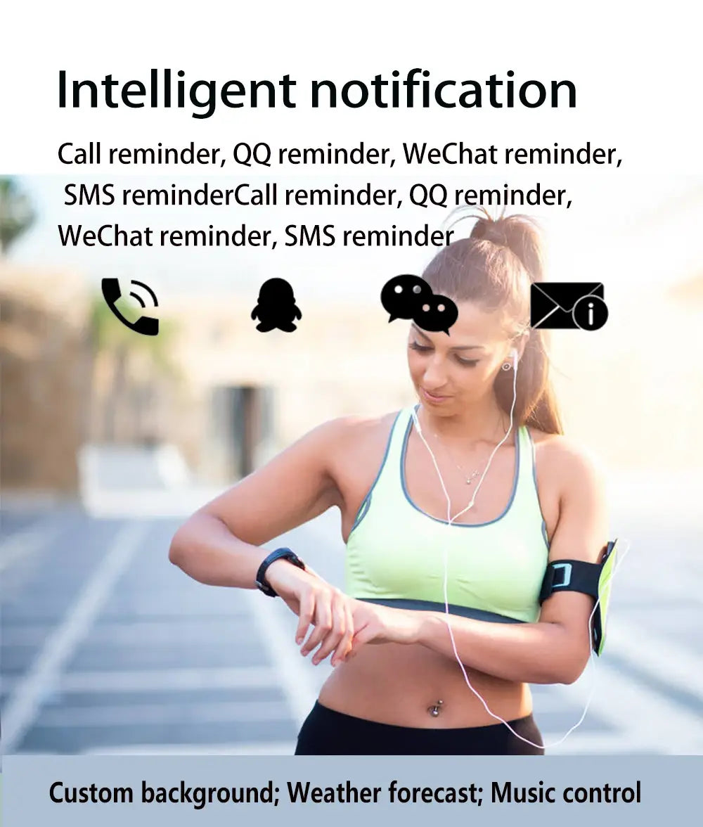 Smartwatch Bracelet Fitness Wristband Wearable Devices