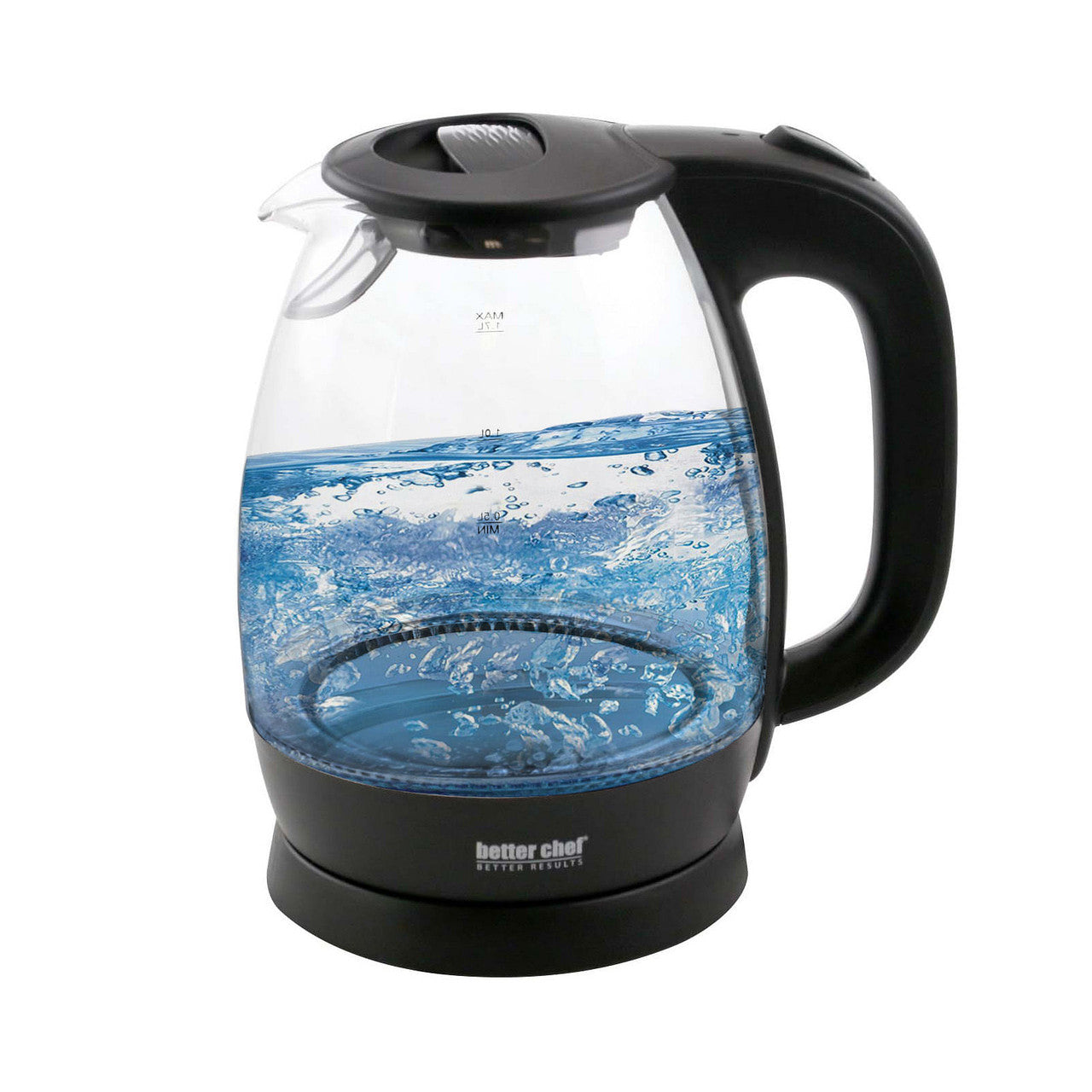 Better Chef 1.7L Cordless Electric Glass Tea Kettle-0