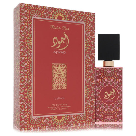 Lattafa Ajwad Pink to Pink by Lattafa - Eau De Parfum Spray (Unisex) 2 oz