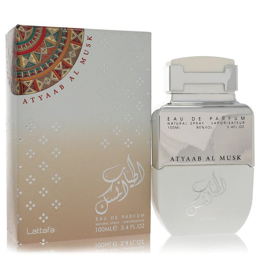 Lattafa Atyaab Al Musk by Lattafa - Eau De Parfum Spray (Unisex) 3.4 oz