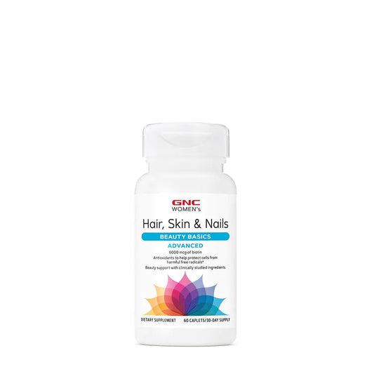 GNC Womens Advanced Hair - Skin & Nails Formula - 60 Caplets (30 Servings)