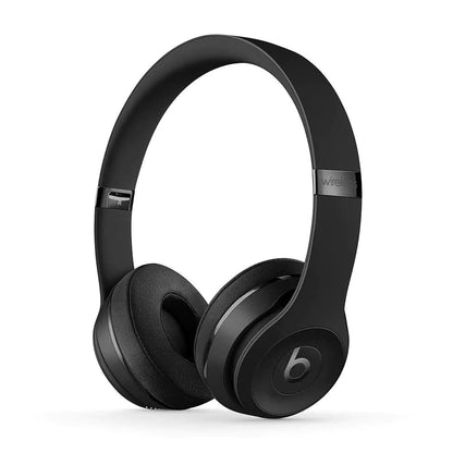 Beats by Dr. Dre - Beats Solo3 Wireless On-Ear Headphones - Black (Renewed Premium)