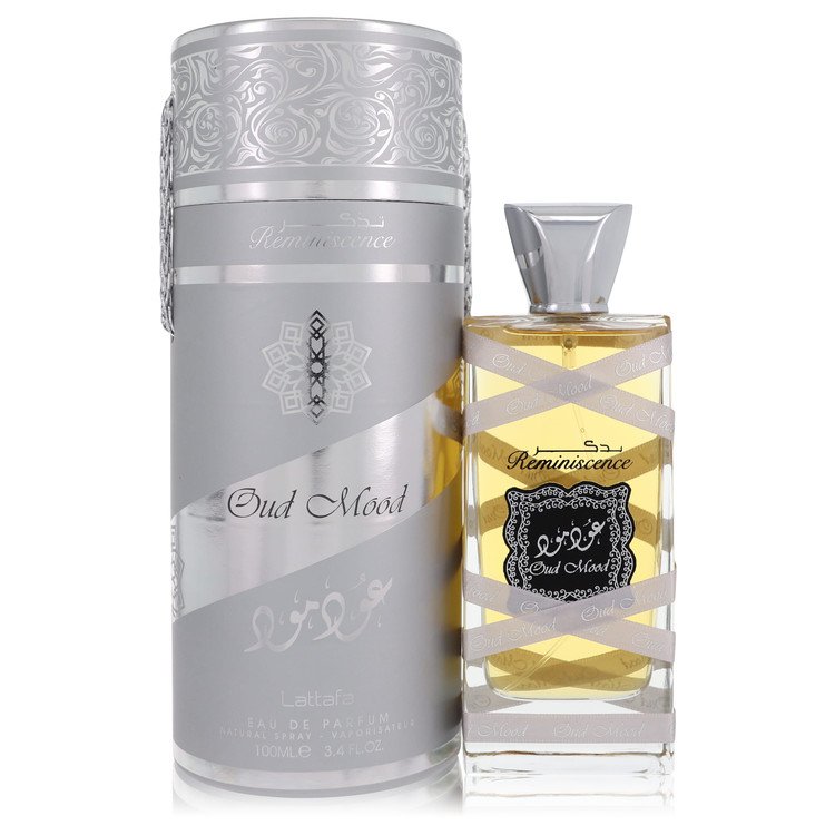Lattafa Oud Mood Reminiscence by Lattafa - Eau De Parfum Spray (Unisex) 3.4 oz