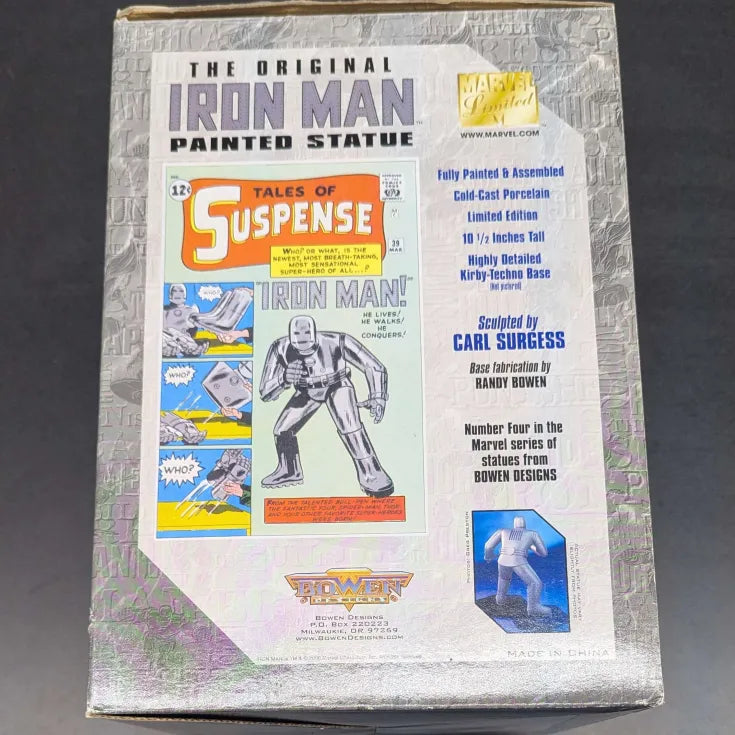 Bowen Designs 10 1/2" Painted Statue - Marvel Original Iron Man: Artist's Proof (Used)
