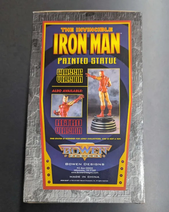 Bowen Designs Painted Statue - Marvel Iron Man Classic Version: Artist's Proof (Used)