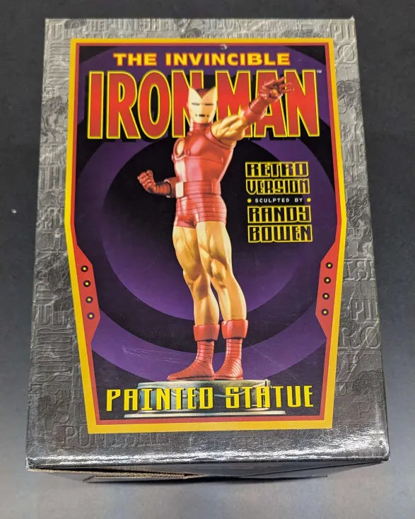 Bowen Designs Painted Statue - Marvel Iron Man Retro Version: Artist's Proof (Used)