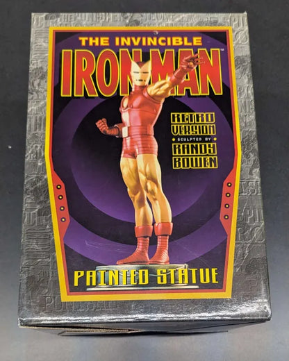Bowen Designs Painted Statue - Marvel Iron Man Retro Version: Artist's Proof (Used)