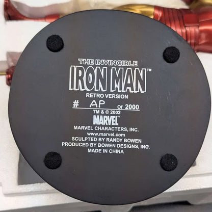 Bowen Designs Painted Statue - Marvel Iron Man Retro Version: Artist's Proof (Used)