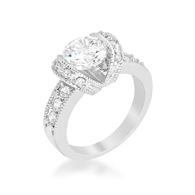 Tension Set Engagement Ring-1