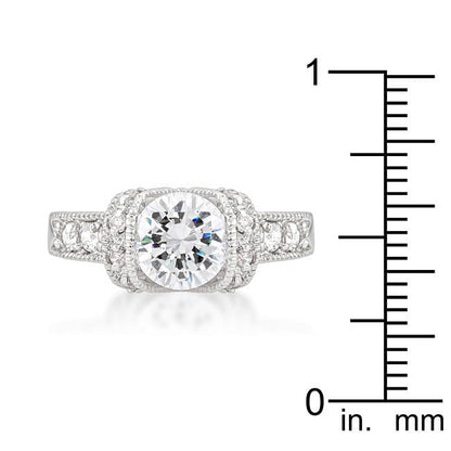 Tension Set Engagement Ring-2