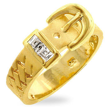Golden Buckle Ring-0