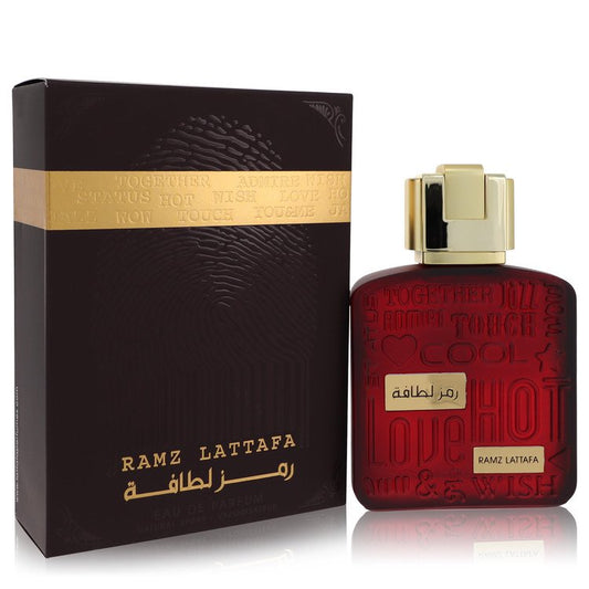 Lattafa Ramz Gold by Lattafa - Eau De Parfum Spray (Unisex) 3.4 oz