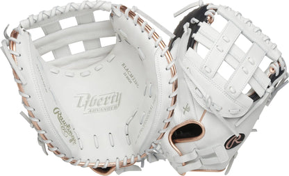 Rawlings | LIBERTY ADVANCED Fastpitch Softball Catchers Glove | 33" | Pro H Web | Right Hand Throw