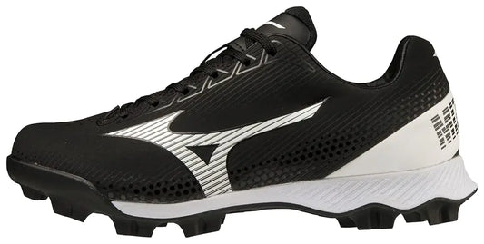 Mizuno Wave Finch Lightrevo Jr Softball Shoe Black-White 3