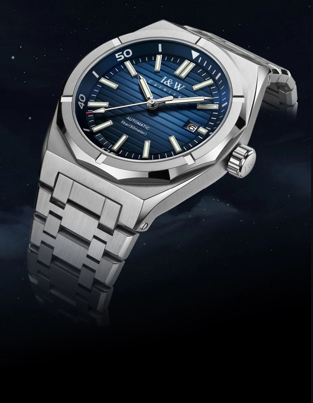 Switzerland CARNIVAL Luxury Brand Japan MIYOTA Automatic Mechanical Sapphire Men’s Watches Waterproof Luminous Clocks