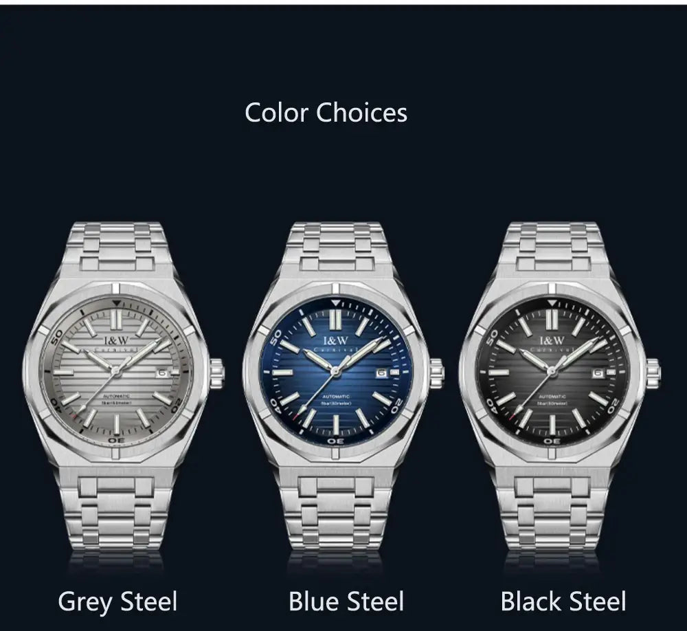 Switzerland CARNIVAL Luxury Brand Japan MIYOTA Automatic Mechanical Sapphire Men’s Watches Waterproof Luminous Clocks