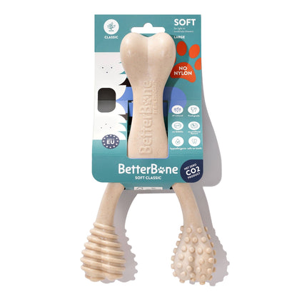 SOFT Durability CHEW TOY: Perfect Natural Chew for Teething Puppies, Senior Dogs & Gentle Chewers | Natural, Eco-Friendly, Non-Toxic
