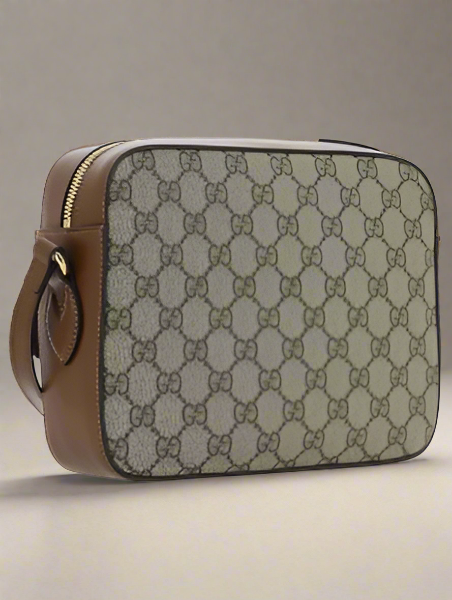 GUCCI brown 1955 SHOULDER BAG ITALY