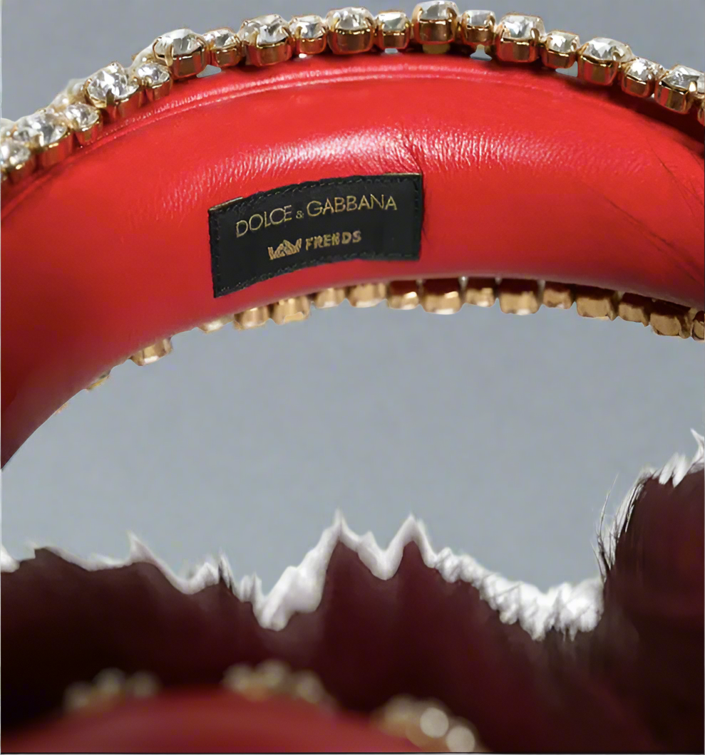 red headphones