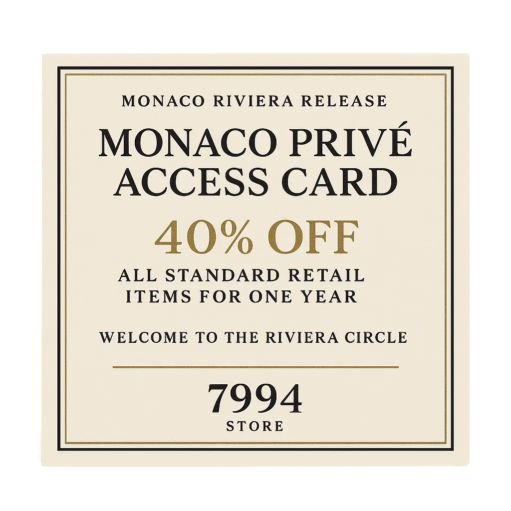’MONACO’ Hoodie — STORE 7994 Exclusive Riviera Privé edition*